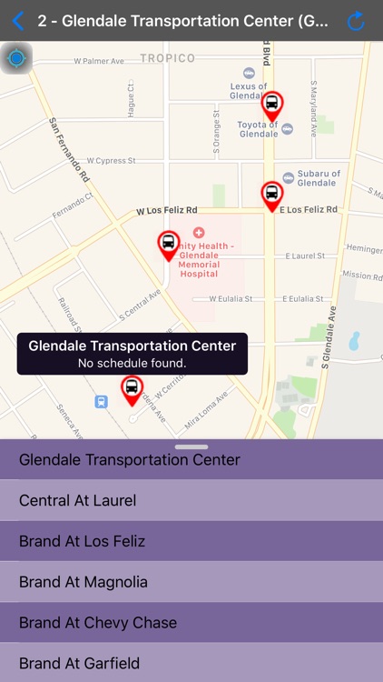 Glendale Beeline Bus