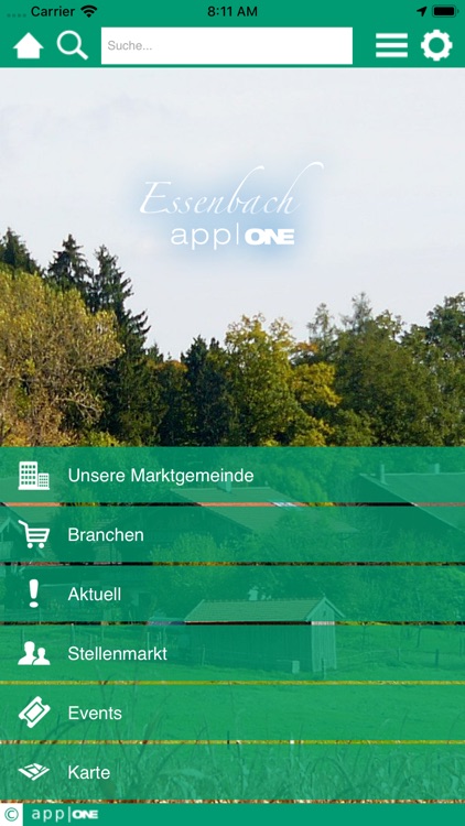 Essenbach app|ONE