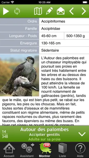 Capture d'écran de Oiseaux En Poche sur iPhone 2
