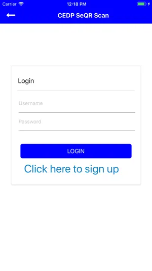 CEDP SeQR Scan screenshot 3