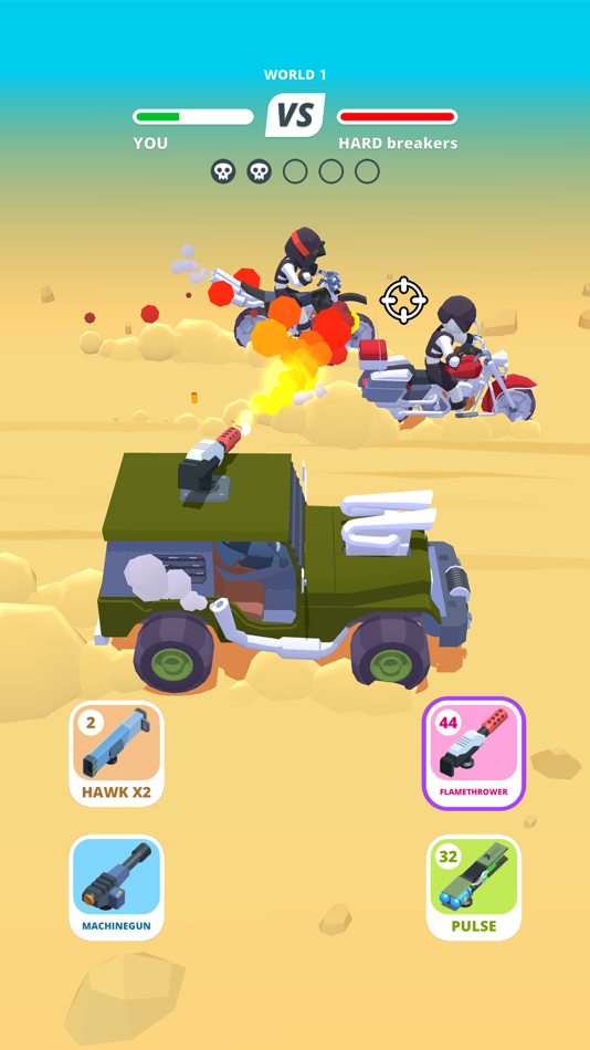 #5. Desert Riders - Wasteland Cars (iOS) 来自: SayGames LTD
