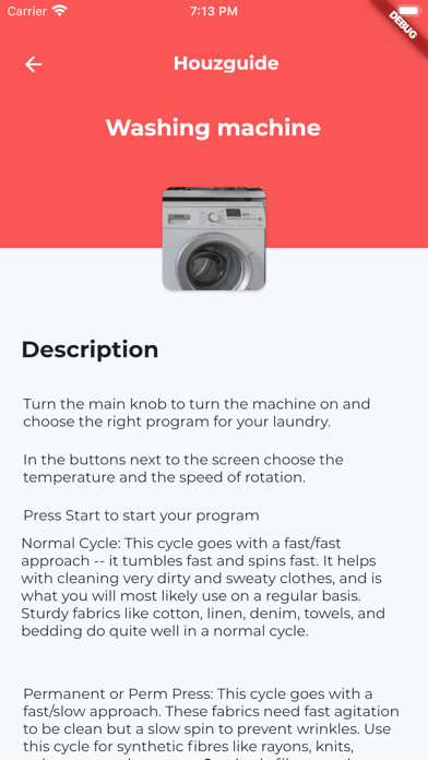 App screenshot
