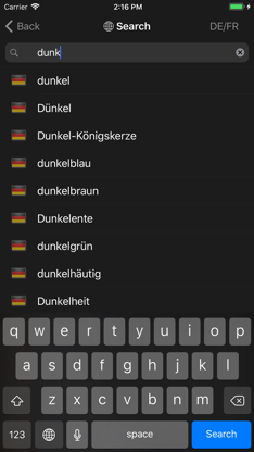 dict.cc+ Dictionary screenshot 3