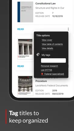 LexisNexis® Digital Library iPhone image 2