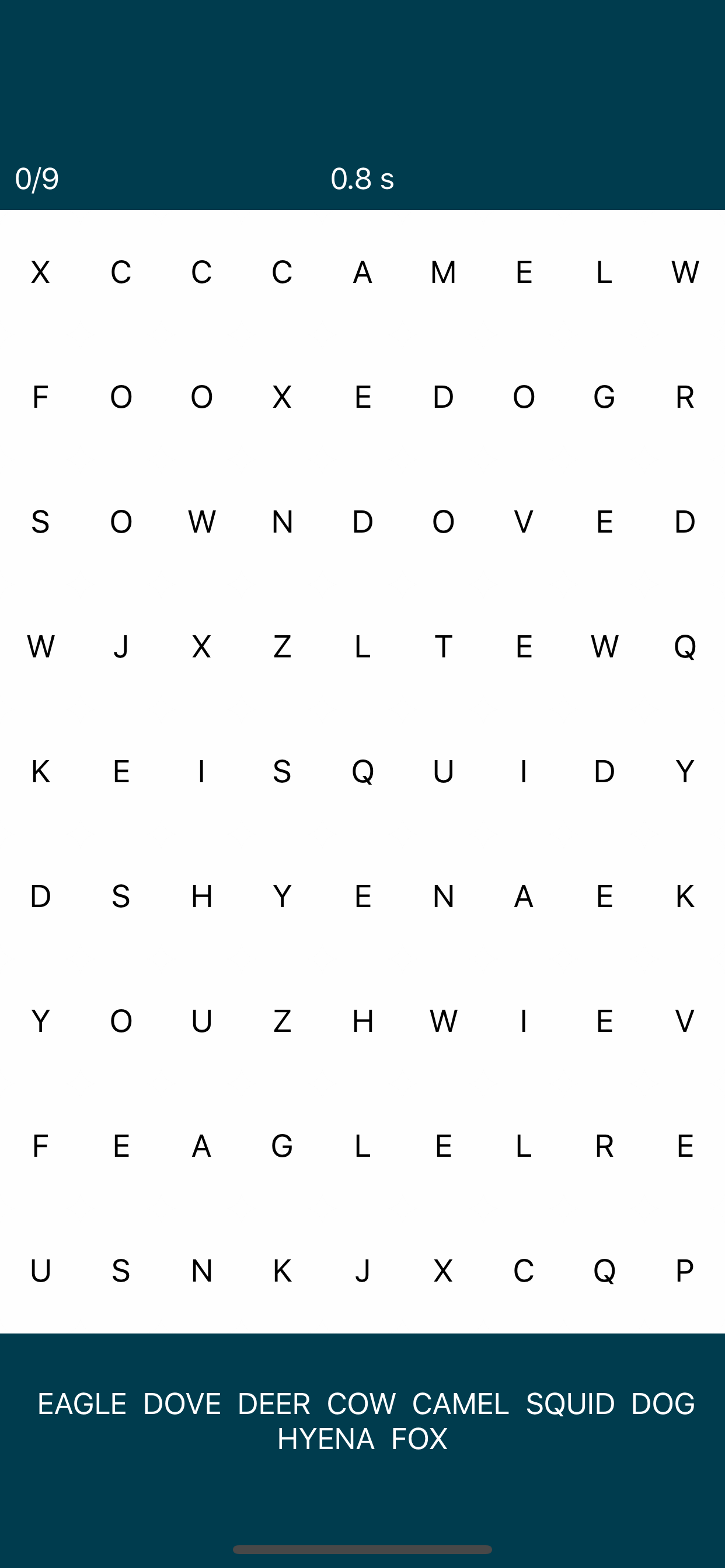 Word Search Wear - Watch game