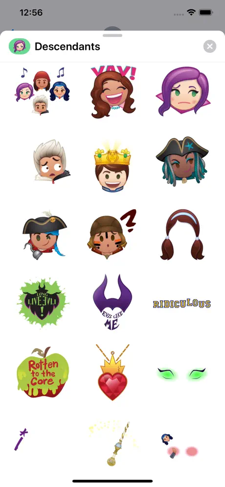 Disney Stickers: Descendants