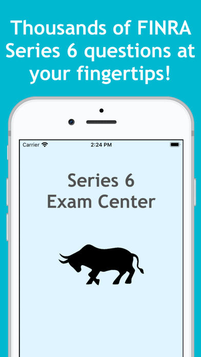 Series 6 Exam Center Screenshot