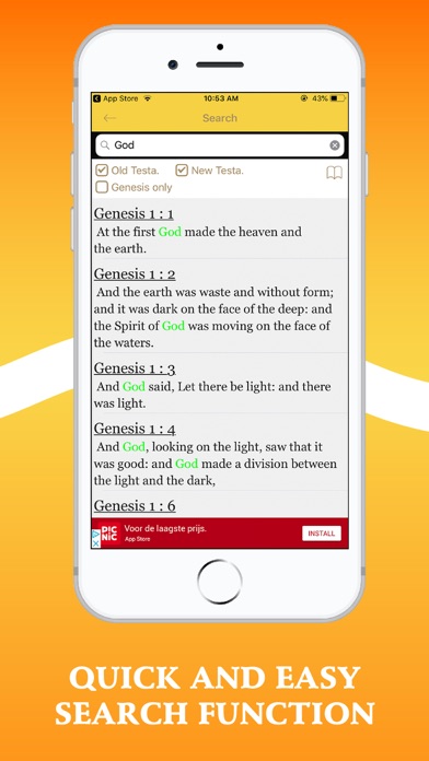 Screenshot #2 pour Bible In Basic English - BBE