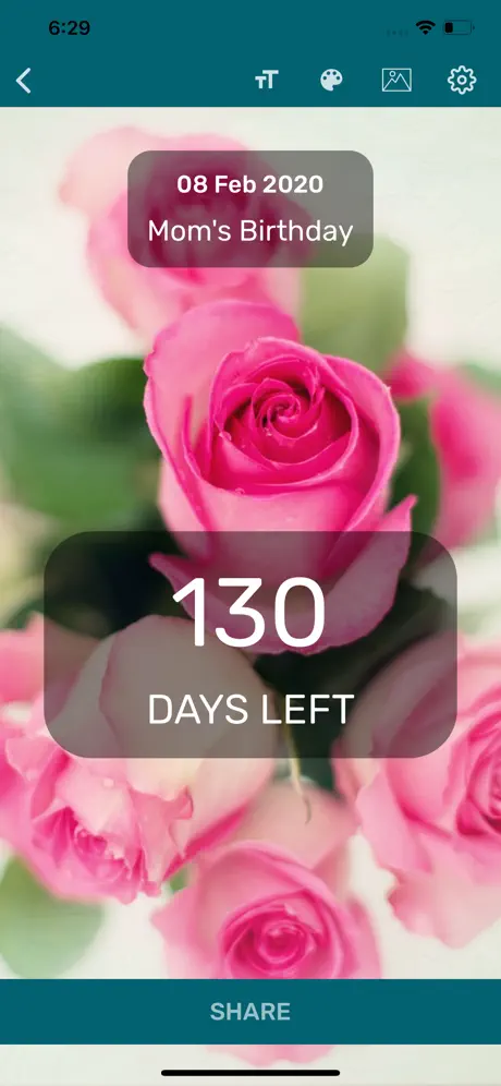 Countdown App - Day Counter