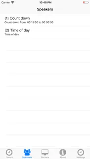 stagetimerdisplay iphone screenshot 2