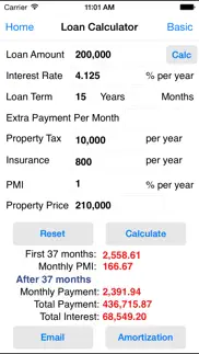 ez financial calculators iphone screenshot 4