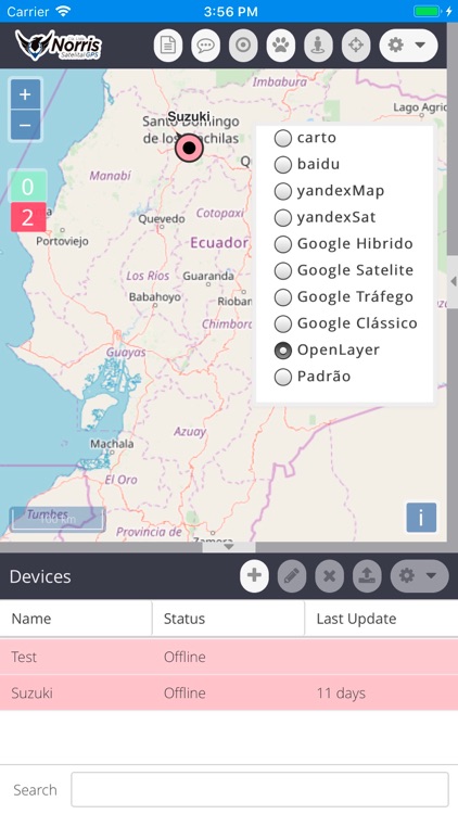Norris GPS Satelital screenshot-3