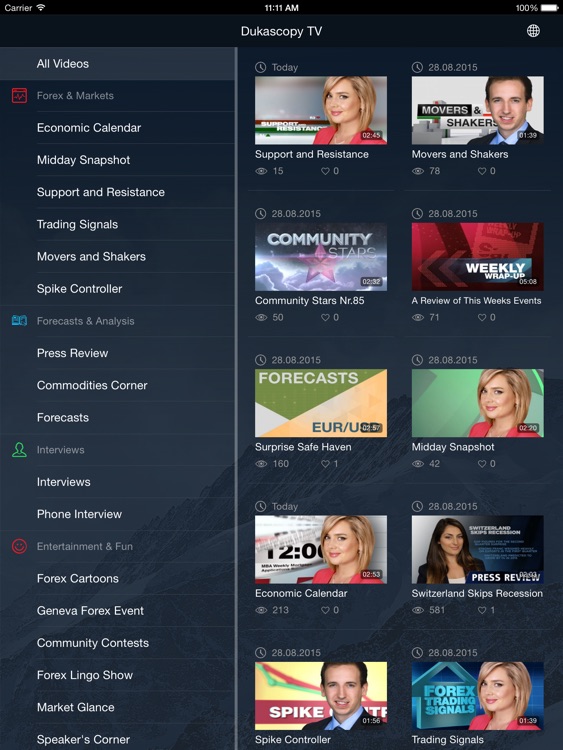 Dukascopy TV HD