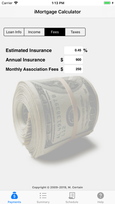 iMortgage Calculator screenshot 3