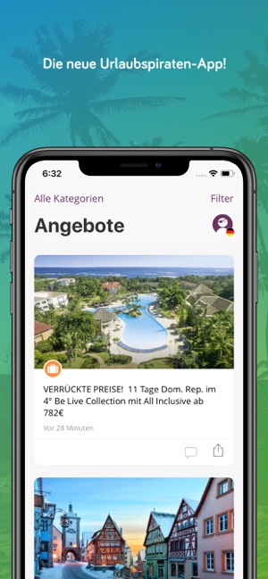 Urlaubspiraten Fluge Hotels Na App Store