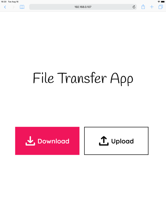 File Transfer App screenshot 4