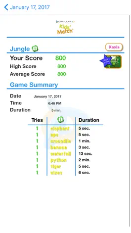 Game screenshot Kids' Match hack