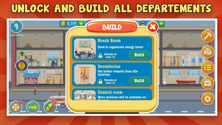 Fire Inc: Fire station builder screenshot-3