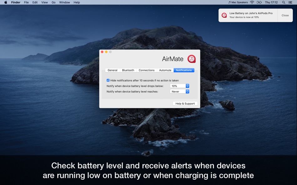 #5. AirMate (macOS) 由: Denk Alexandru