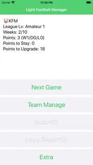 light football manager iphone bildschirmfoto 3