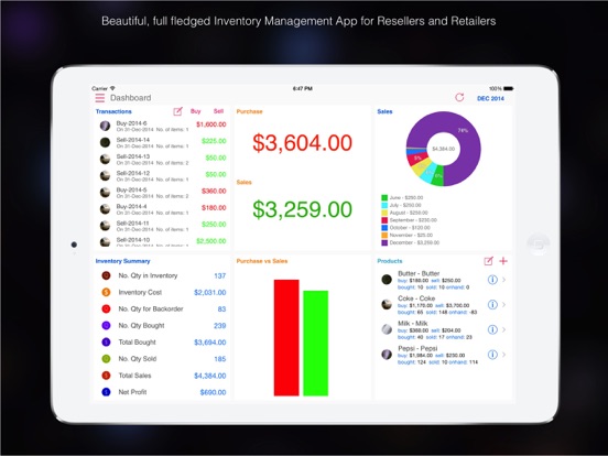 Screenshot #4 pour Goods Inventory for Retailer