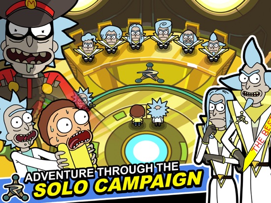 Rick and Morty: Pocket Mortys iPad app afbeelding 3