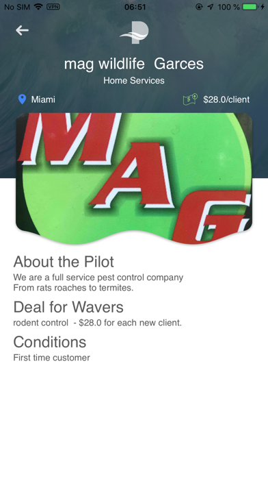 WavePilots iPhone screenshot 5 - Business app