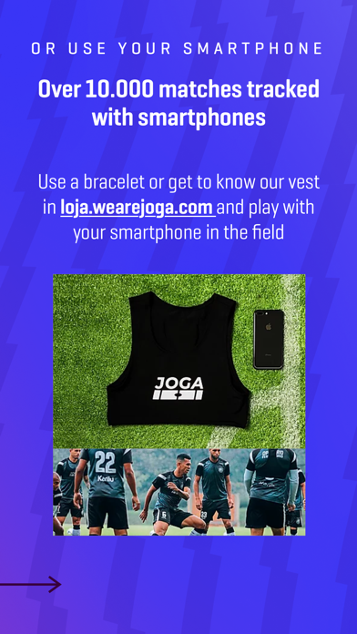 Joga Soccer GPS Screenshot