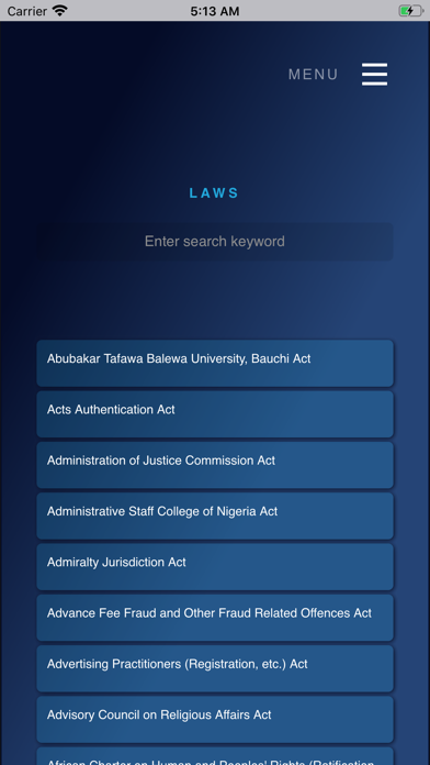 Law Companion Attritus Version screenshot