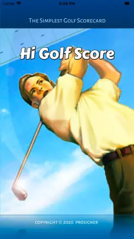 Game screenshot Hi Golf Score - Golf Scorecard mod apk