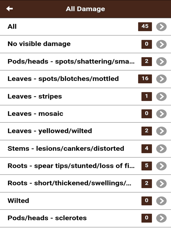 Screenshot #6 pour MyPestGuide Diseases