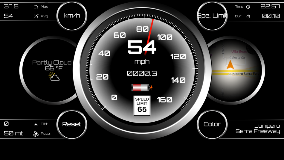 #9. Speedometer • (iOS) 由: UniCom Technology