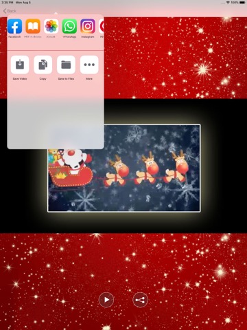 Merry Christmas Greeting Videoのおすすめ画像3