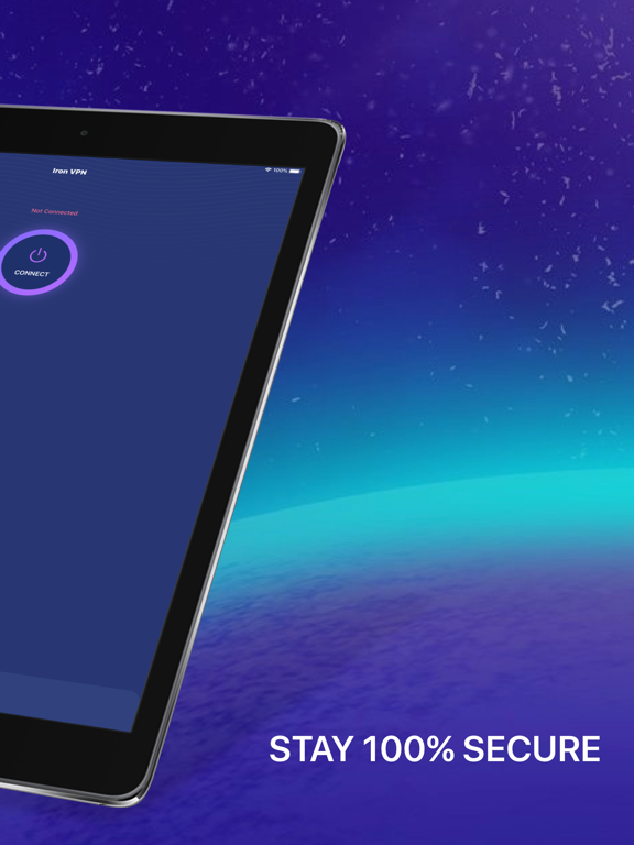 Iron VPN Master - 360 Security iPad screenshot 2 - Productivity app