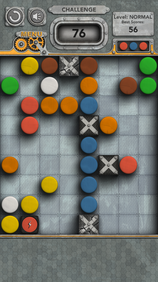 #3. Lines QB, 5 balls in a line (iOS) Podle: Jakub Kaniszewski