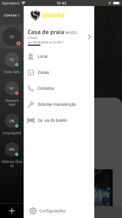 Seguro Eletr?nica Screenshot