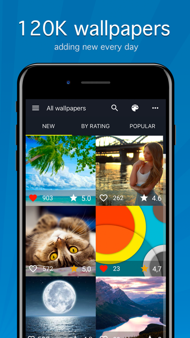 Screenshot #1 pour Fonds d'écran par 7Fon