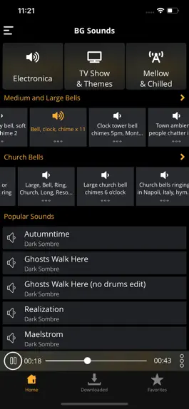Game screenshot BG Sounds- Audio, Sound effect mod apk