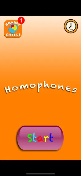 Game screenshot Brainy Skills Homophones apk