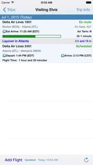 flight update pro iphone screenshot 2