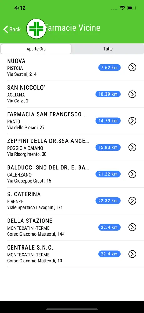 Cerca Farmacia