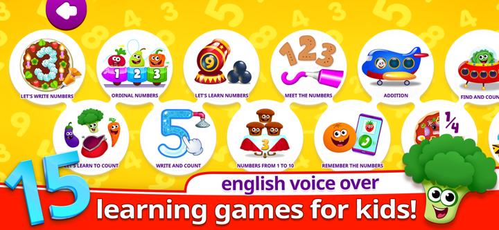 Math games Counting for kids 3 screenshot 1