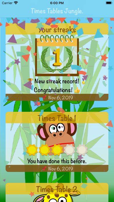 How to cancel & delete Times Tables Jungle - Maths from iphone & ipad 3