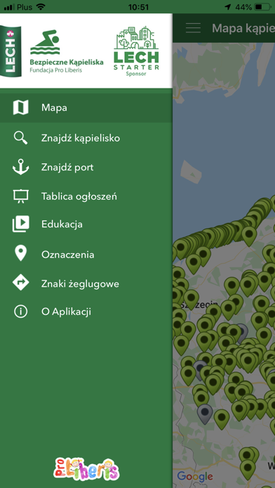 Bezpieczne Kąpieliska Screenshot