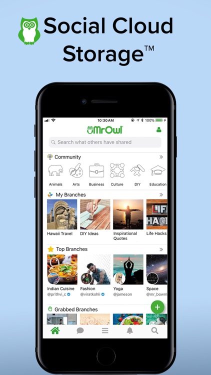 MrOwl: Social Cloud Storage screenshot-0