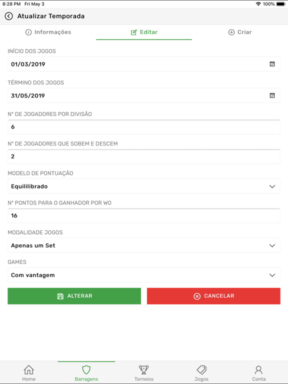FullTennis iPad screenshot 8 - Sports app