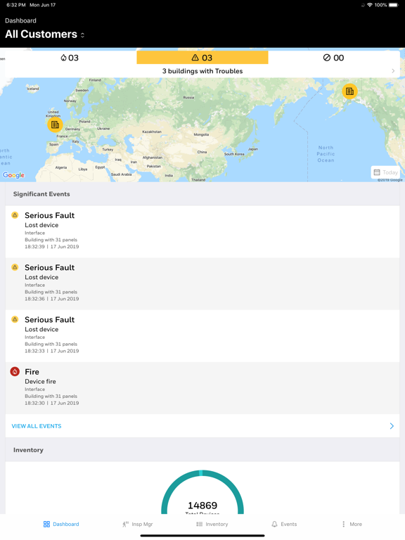 Screenshot #4 pour Connected Life Safety Services