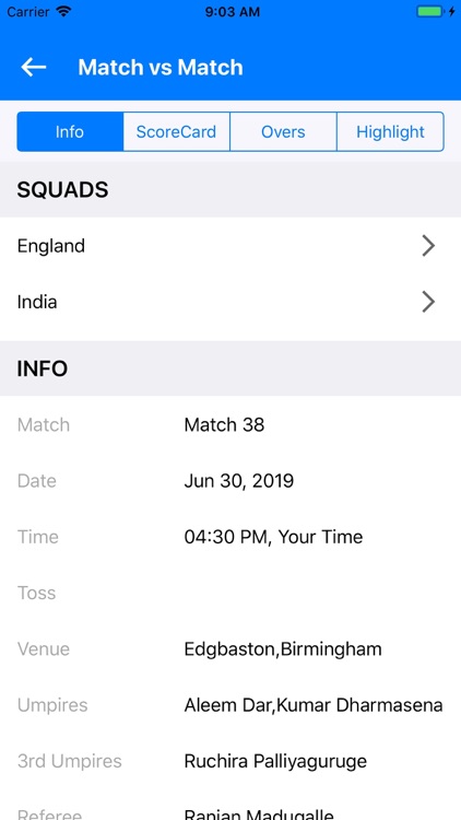 Cricket Live Scores World