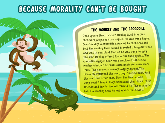 Best Moral Stories in English iPad screenshot 4 - Entertainment app