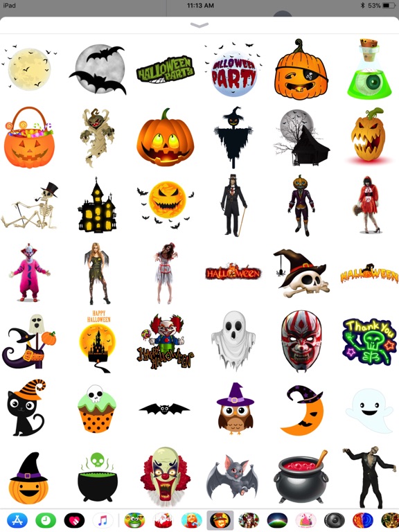 Screenshot #5 pour Halloween Day - Emojis Pack